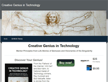 Tablet Screenshot of geniustory.com